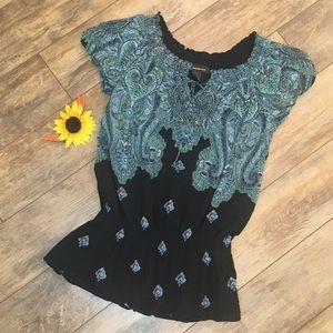 💜2/$20💜 INC peasant blouse
